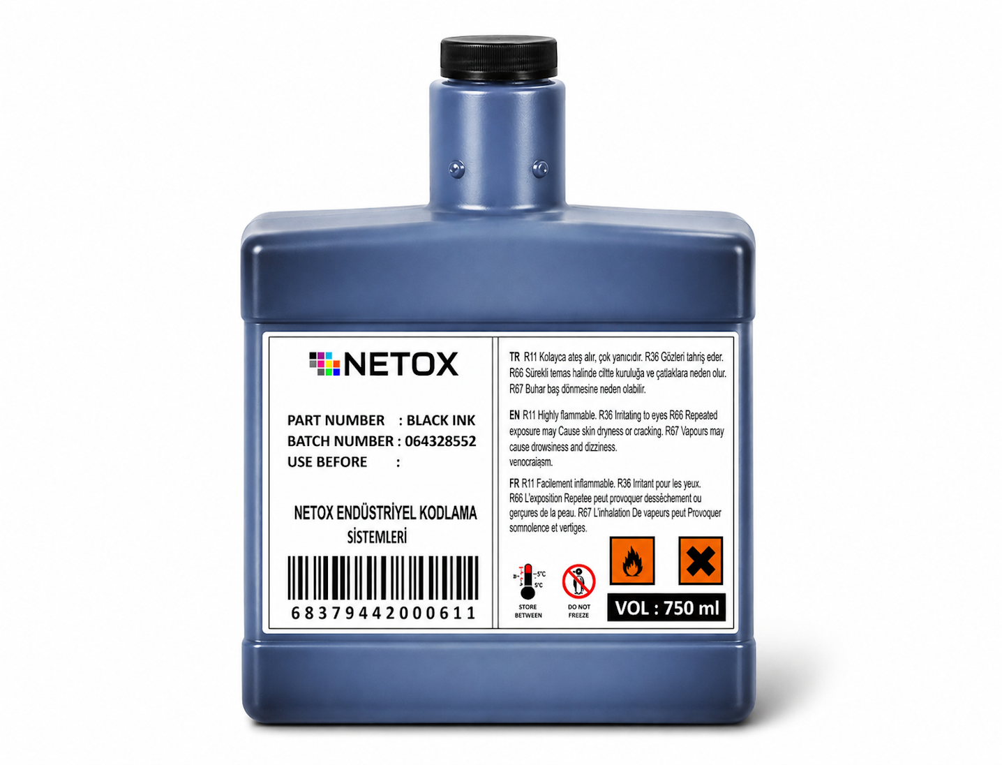 Citronix Siyah Mürekkep - Muadil
